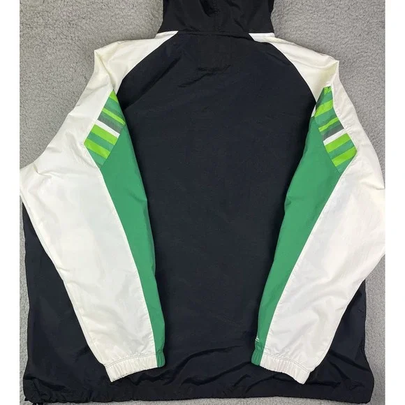 Vintage Hardwood Classic Mitchell & Ness Milwaukee Bucks Jacket Coat Men's 5XL